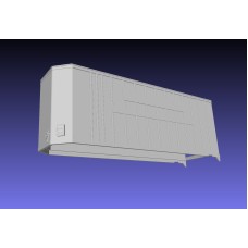 BNPT-04 Hexagon Models HO Scale Trailmobile Bullnose 28'x96" Pup Trailer Kit - PIE, Exterior Post, Angled Wheel Cutouts