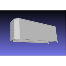 BNPT-12 Hexagon Models HO Scale Trailmobile Bullnose 28'x96" Pup Trailer Kit - Ryder/PIE, FRP, Angled Wheel Cutouts