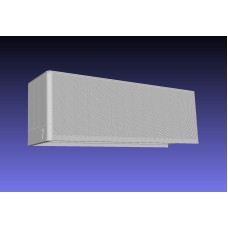 FRPT-04 Hexagon Models HO Scale Fruehauf Straight Floor 28'x96" Pup Trailer Kit - Yellow Freight, Beaded Sides, Plain Nose