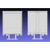 FRPT-03A Hexagon Models HO Scale Fruehauf Straight Floor 28'x96" Pup Conversion Trailer Kit - Central Freight, Beaded Sides
