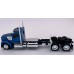 HL-990061 HO Logistics HO Kenworth W990 Day Cab Two Axle Truck Tractor - Metallic Blue