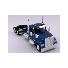 HL-990061 HO Logistics HO Kenworth W990 Day Cab Two Axle Truck Tractor - Metallic Blue