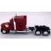 HL-990085 HO Logistics HO Kenworth W990 Standup Sleeper Two Axle Truck Tractor - Red