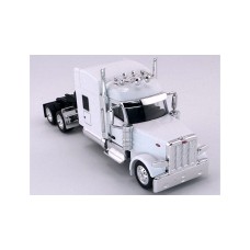 HL-589075 HO Logistics HO Peterbilt 589 Standup Sleeper Two Axle Truck Tractor- White