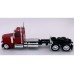 HL-589081 HO Logistics HO Peterbilt 589 Day Cab Two Axle Truck Tractor - Red