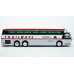 87-0547 Iconic Replicas HO Scale 1969 Silver Eagle Model 05 Bus - Adirondack Trailways