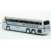 87-0548 Iconic Replicas HO Scale 1969 Silver Eagle Model 05 Bus - Michaud Bus Lines