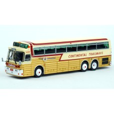 87-0545 Iconic Replicas HO Scale 1969 Golden Eagle Model 05 Bus - Continental Trailways