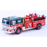 87-0648 Iconic Replicas 1973 Ward LaFrance Fire Truck - Chicago Fire Department