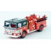 87-0648 Iconic Replicas 1973 Ward LaFrance Fire Truck - Chicago Fire Department