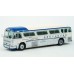 87-0566 Iconic Replicas HO Scale 1959 GM PD4104 Bus - Greyhound Lines