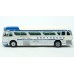 87-0566 Iconic Replicas HO Scale 1959 GM PD4104 Bus - Greyhound Lines