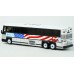 87-0567 Iconic Replicas HO Scale MCI D4000 MTA 9/11 Memorial Bus