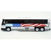 87-0567 Iconic Replicas HO Scale MCI D4000 MTA 9/11 Memorial Bus