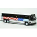 87-0567 Iconic Replicas HO Scale MCI D4000 MTA 9/11 Memorial Bus