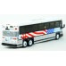 87-0567 Iconic Replicas HO Scale MCI D4000 MTA 9/11 Memorial Bus