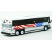 87-0567 Iconic Replicas HO Scale MCI D4000 MTA 9/11 Memorial Bus
