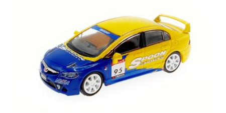 MC-87023SPN- MicroCity87 2007-2011 Honda Civic Type R (FD2) - Blue/Yellow SPOON Limited Edition
