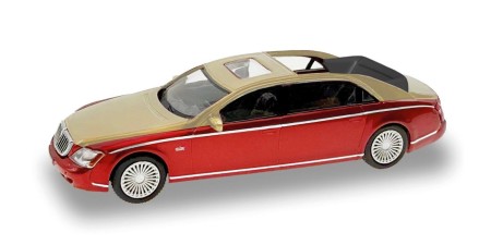 MC-870016RGL - MicroCity87 Maybach S62 - Red/Gold