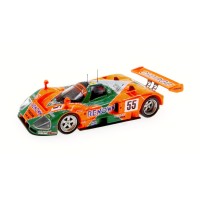 MC-87021ORG - MicroCity87 Mazda 787B Le Mans Race Car #55 - Orange/Green MC-87021ORG - MicroCity87 Mazda 787B Le Mans Race Car #55 - Orange/Green