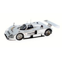 MC-87021SLV - MicroCity87 Mazda 787B Le Mans Race Car - Silver MC-87021SLV - MicroCity87 Mazda 787B Le Mans Race Car - Silver