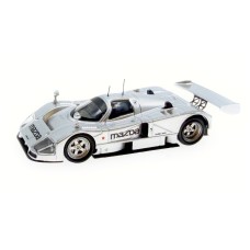 MC-87021SLV - MicroCity87 Mazda 787B Le Mans Race Car - Silver