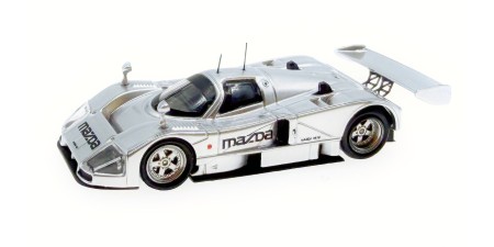 MC-87021SLV - MicroCity87 Mazda 787B Le Mans Race Car - Silver MC-87021SLV - MicroCity87 Mazda 787B Le Mans Race Car - Silver