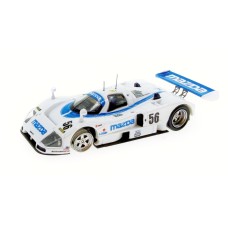 MC-87021WHT - MicroCity87 Mazda 787B Le Mans Race Car #56 - White