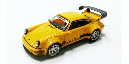 MC-870010YEL - MicroCity87 Porsche 964RWB - Yellow