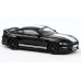 870087022 HO Scale Minichamps 2018 Ford Mustang GT - Black w/White Stripes