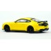 870087027 HO Scale Minichamps 2018 Ford Mustang GT - Yellow/Black Stripes