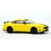 870087027 HO Scale Minichamps 2018 Ford Mustang GT - Yellow/Black Stripes