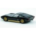 870103024 HO Scale Minichamps 1966 Lamborghini Miura - Black/Gold