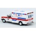 870361 - PCX87 1997 Ford F-350 Horton Ambulance, White/Red/Blue, FDNY