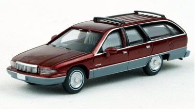 PCX870807MCW - PCX87 HO 1991 Chevrolet Caprice Station Wagon -  Metallic Dark Red