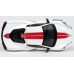 870673 - PCX87 2022 Chevrolet Corvette C8 - White/Red Stripes
