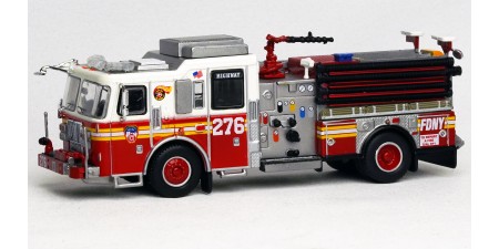 870224 - PCX87 Seagrave Marauder II - FDNY Fire Engine 276 Brooklyn (Midwood)