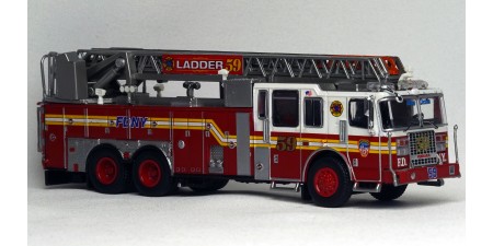 870232 - PCX87 Ferrara Ultra - FDNY Ladder 59 Fire Truck - Bronx (Morris Heights)