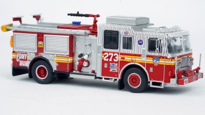 870680 - PCX87 Seagrave Marauder II - FDNY Fire Engine 273 Queens (Flushing) "Mets Pinstripes"