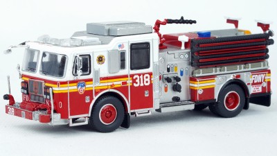 870684 - PCX87 Seagrave Marauder II - FDNY Fire Engine 318 Brooklyn (Coney Island)