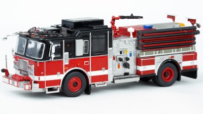 870686 - PCX87 Seagrave Marauder II - FDNY Fire Engine Red/Black