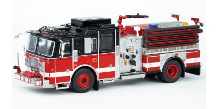 870686 - PCX87 Seagrave Marauder II - FDNY Fire Engine Red/Black