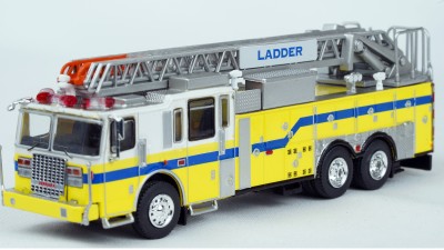 870695 - PCX87 Ferrara Ultra Ladder Fire Truck - Generic Yellow/White