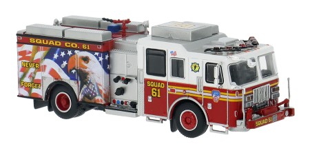 870842 - PCX87 Seagrave Attacker Rescue Fire Engine - FDNY Squad 61 Bronx