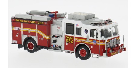 870843 - PCX87 Seagrave Attacker Rescue Fire Engine - FDNY Squad 252 Brooklyn