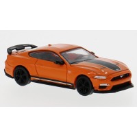 PCX870568 HO Scale Minichamps 2020 Ford Mustang Mach 1 - Orange PCX870568 HO Scale Minichamps 2020 Ford Mustang Mach 1 - Orange