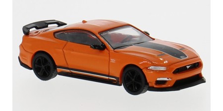 PCX870568 HO Scale Minichamps 2020 Ford Mustang Mach 1 - Orange