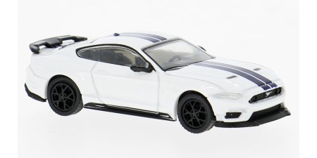 PCX870569 HO Scale Minichamps 2020 Ford Mustang Mach 1 - White