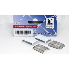 537-5251.69 - HO Scale River Point Station Accessory Pack - Contoured Pickup Box Cap (Type 1 Cap), Painted White