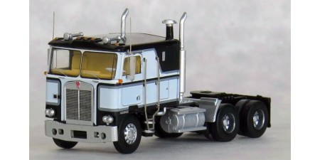 TRW41055 - N Scale Trainworx Kenworth K100 VIT Tandem Axle Truck Tractor - Black/White TRW41055 - N Scale Trainworx Kenworth K100 VIT Tandem Axle Truck Tractor - Black/White